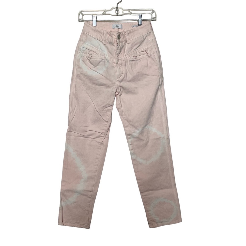 CLOSED Tie Dye Pink And White Jeans Size 40